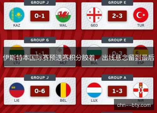 伊斯特本国际赛预选赛积分胶着，出线悬念留到最后